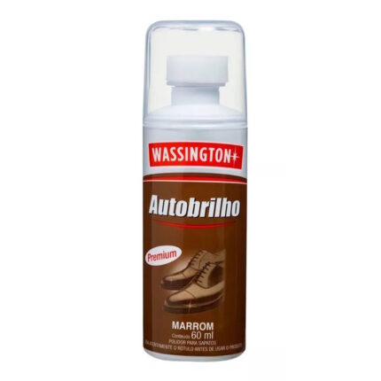 Graxa Liquida para Calçados Marrom 60 ML- Wassington