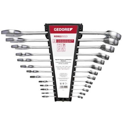Jogo Chave Combinada 1/4 - 1" 13PCS - Gedore