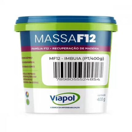 Massa Para Madeira Imbuia F12 400G - Viapol
