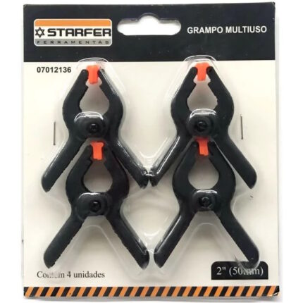 Grampo Multiuso 2" 4Pcs - Starfer
