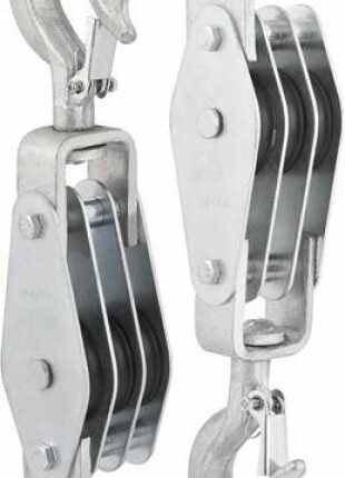 Moitão 45MM 3 Roldanas 650Kg - Vonder