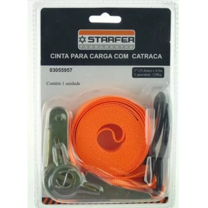 Cinta de Amarração Carga 4,5M - Starfer
