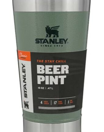 Copo Térmico Stanley de Cerveja com Tampa 473ML - VERDE