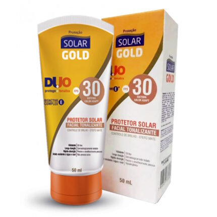 Protetor Facial Solar Gold FPS30 Uva Tonalizante 50ml